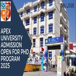 Apex University Admission Open For PhD Program 2025